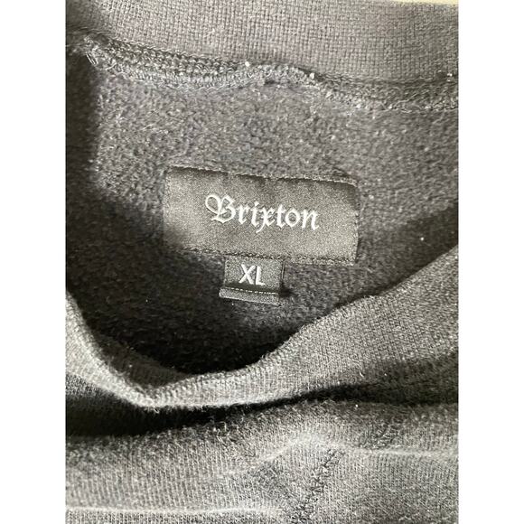 Brixton Mfg Co Black Crewneck Sweatshirt Men’s XL - Picture 7 of 7